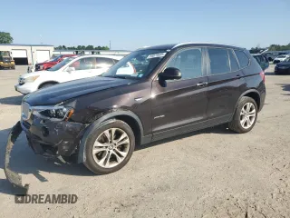 2015 BMW X3 xDrive35i z VIN 5UXWX7C58F0K33170, wystawiony jako Copart lot #56879605 z przebiegiem 128 329 mil mil oraz Szkoda całkowita • Salvage title. Historia ofert i sprzedaży dostępna na DreamBid. Obrazek 1.