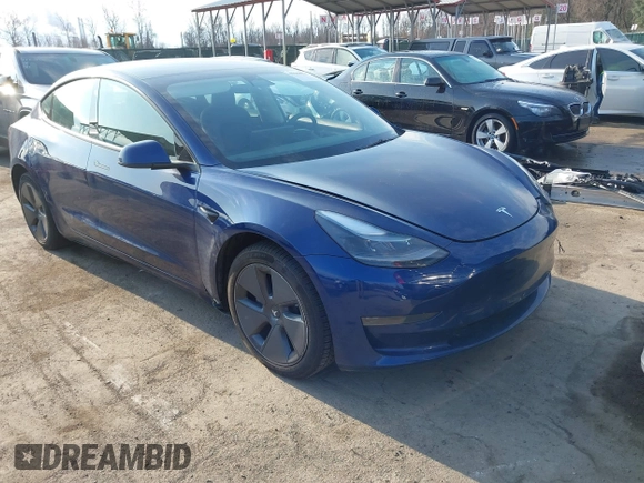2023 Tesla Model 3 with VIN 5YJ3E1EA1PF655558, listed as a IAAI auction lot 41668827 with 68,778 mi miles and . Bid and sale history available at carsss.com. Image 1.