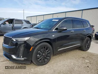 2022 Cadillac XT6 Premium Luxury with VIN 1GYKPCRS6NZ144644, listed as a Copart auction lot 79105754 with 38,884 mi miles and Non Repairable. Bid and sale history available at carsss.com. Image 1.