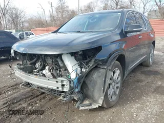 2018 Chevrolet Traverse Premier with VIN 1GNERKKW1JJ254019, listed as a IAAI auction lot 41917895 with 153,258 mi miles. Bid and sale history available at carsss.com. Image 6.