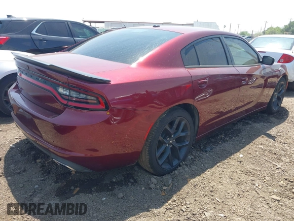 2020 Dodge Charger SXT with VIN 2C3CDXBG4LH132994, listed as a IAAI auction lot 41928474 with 42,560 mi miles and . Bid and sale history available at carsss.com. Image 4.