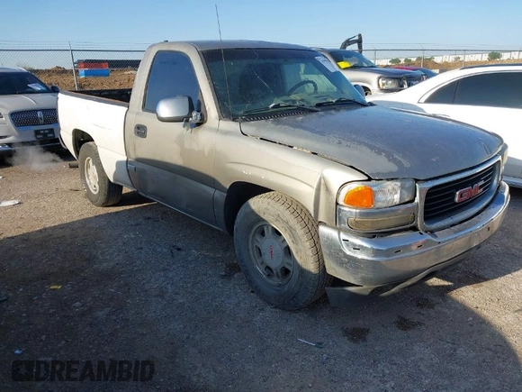 2001 GMC New Sierra 1500 SL with VIN 1GTEC14V81Z333066, listed as a IAAI auction lot 41959464 with 417,637 mi miles. Bid and sale history available at carsss.com. Image 1.