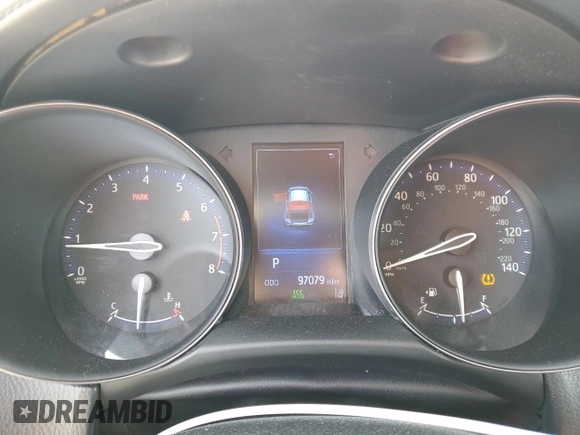 2018 Toyota C-HR XLE z VIN NMTKHMBXXJR024077, wystawiony jako Copart lot #53398025 z przebiegiem 97 079 mil mil oraz Szkoda całkowita • Salvage title. Historia ofert i sprzedaży dostępna na DreamBid. Obrazek 9.