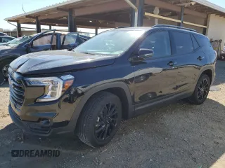 2024 GMC Terrain SLT with VIN 3GKALVEG5RL276774, listed as a Copart auction lot 50169455 with 10,409 mi miles and Salvage title. Bid and sale history available at DreamBid. Image 1.