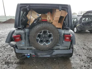 2023 Jeep Wrangler Rubicon with VIN 1C4JJXR68PW696504, listed as a Copart auction lot 50996915 with 44,947 mi miles and Salvage title. Bid and sale history available at DreamBid. Image 6.