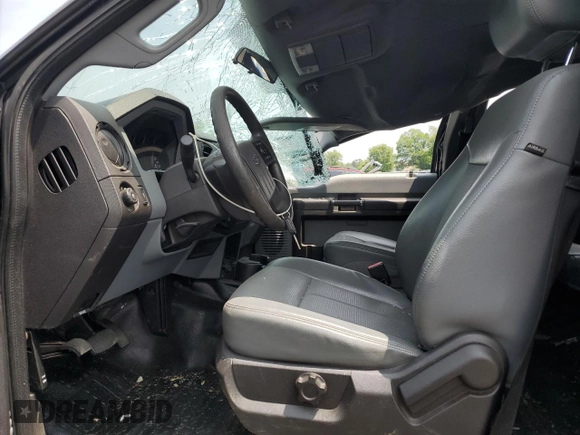2013 Ford F-250 XL with VIN 1FT7W2B63DEB20135, listed as a Copart auction lot 59576445 with 263,245 mi miles and Salvage title. Bid and sale history available at DreamBid. Image 7.