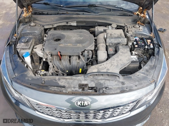 2020 Kia Optima LX with VIN 5XXGT4L38LG387015, listed as a IAAI auction lot 41629160 with 77,287 mi miles. Bid and sale history available at carsss.com. Image 10.