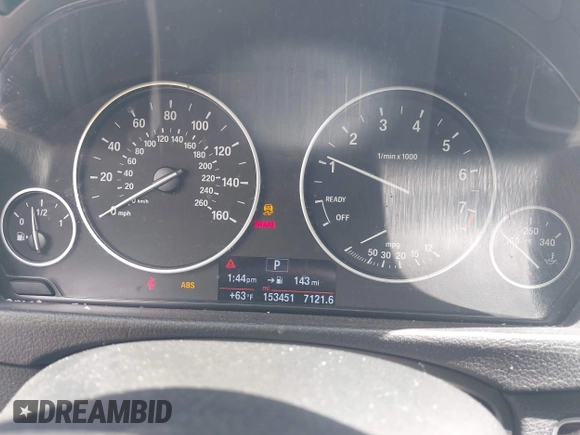 2014 BMW 3 Series 320i xDrive with VIN WBA3C3C57EP662795, listed as a IAAI auction lot 42267683 with 153,451 mi miles and . Bid and sale history available at DreamBid. Image 7.