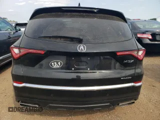 2022 Acura MDX w/Advance Package with VIN 5J8YE1H87NL035338, listed as a Copart auction lot 66809874 with 32,217 mi miles and Salvage Title. Bid and sale history available at carsss.com. Image 6.
