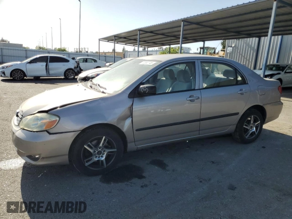 2003 Toyota Corolla CE with VIN 1NXBR32E13Z016340, listed as a Copart auction lot 53853745 with 149,510 mi miles and Salvage Title. Bid and sale history available at DreamBid. Image 1.