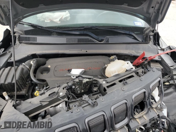 2022 Jeep Compass Trailhawk with VIN 3C4NJDDBXNT231276, listed as a Copart auction lot 55290785 with 20,814 mi miles and Salvage title. Bid and sale history available at DreamBid. Image 12.