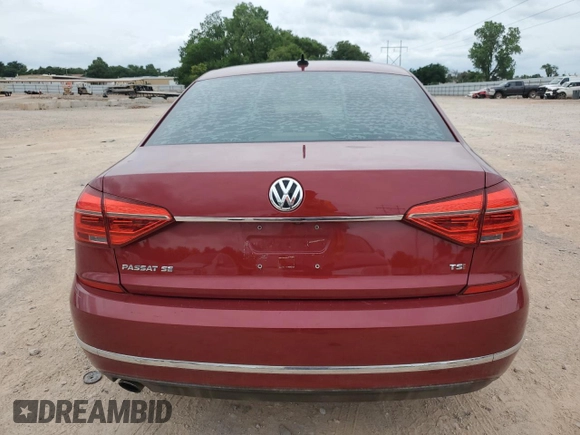 2016 Volkswagen Passat SE z VIN 1VWBT7A37GC023783, wystawiony jako Copart lot #60684605 z przebiegiem 145 337 mil mil oraz Czysty tytuł • Clean title. Historia ofert i sprzedaży dostępna na DreamBid. Obrazek 6.