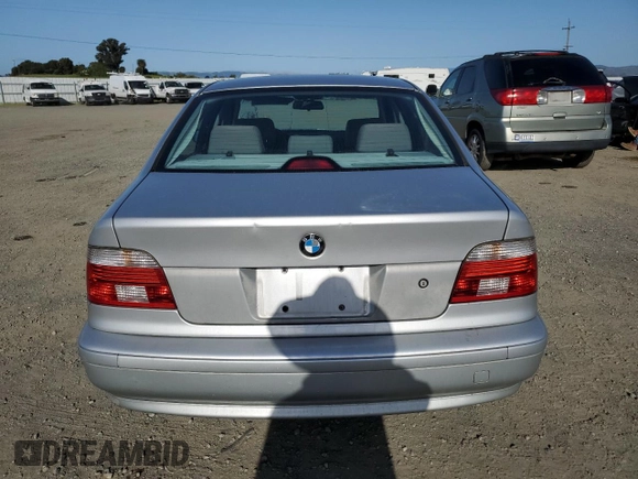 2003 BMW 5 Series 530iA with VIN WBADT63473CK35473, listed as a Copart auction lot 52239905 with 179,606 mi miles and Salvage Title. Bid and sale history available at carsss.com. Image 6.