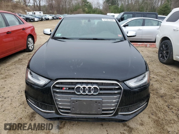 2013 Audi S4 Prestige with VIN WAUKGAFLXDA160587, listed as a Copart auction lot 51561604 with 84,320 mi miles and Non Repairable. Bid and sale history available at carsss.com. Image 5.