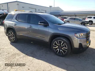 2021 GMC Acadia SLE with VIN 1GKKNKLS5MZ165860, listed as a Copart auction lot 84919044 with 36,425 mi miles and Salvage Title. Bid and sale history available at DreamBid. Image 4.
