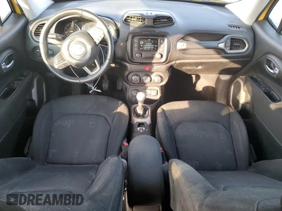 2017 Jeep Renegade Altitude with VIN ZACCJBBH0HPF86178, listed as a Copart auction lot 48232305 with 87,129 mi miles and Salvage title. Bid and sale history available at DreamBid. Image 8.