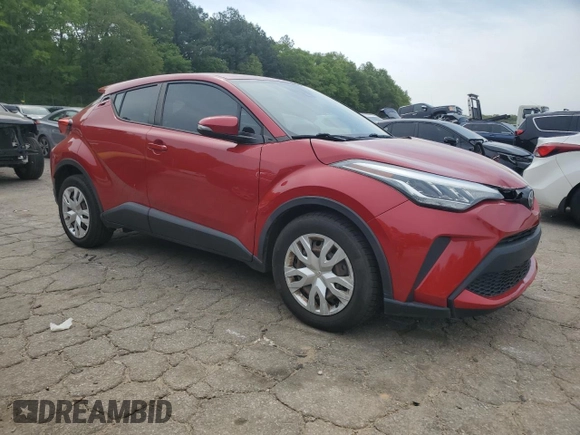 2020 Toyota C-HR LE with VIN NMTKHMBX0LR105625, listed as a Copart auction lot 53243755 with 83,142 mi miles and Clean Title. Bid and sale history available at DreamBid. Image 4.