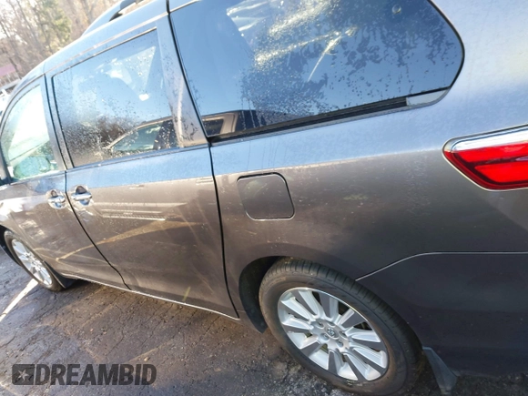 2015 Toyota Sienna Ltd with VIN 5TDDK3DC2FS105016, listed as a IAAI auction lot 41288447 with 94,585 mi miles. Bid and sale history available at carsss.com. Image 14.