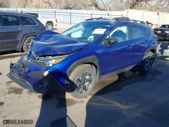 2024 Subaru Crosstrek Premium with VIN JF2GUADCXRH212160, listed as a IAAI auction lot 41386869 with 19,877 mi miles. Bid and sale history available at carsss.com. Image 17.