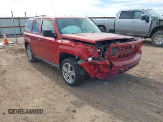 2008 Jeep Patriot Sport with VIN 1J8FF28W58D515280, listed as a IAAI auction lot 41535128 with 160,353 mi miles. Bid and sale history available at carsss.com. Image 1.