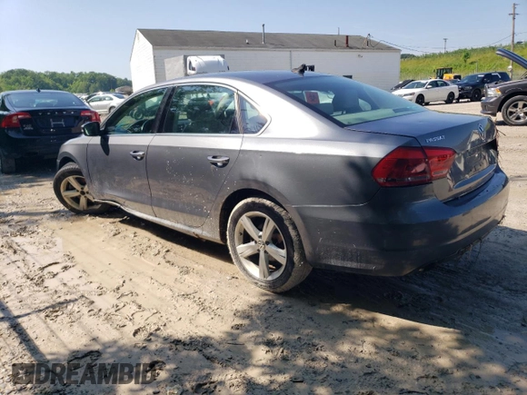 2015 Volkswagen Passat Limited Edition with VIN 1VWAT7A32FC079205, listed as a Copart auction lot 61529005 with 104,355 mi miles and Salvage title. Bid and sale history available at DreamBid. Image 2.