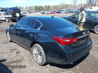 2024 Infiniti Q50 Luxe with VIN JN1EV7BR6RM632411, listed as a IAAI auction lot 41903452 with 5,623 mi miles and . Bid and sale history available at DreamBid. Image 14.
