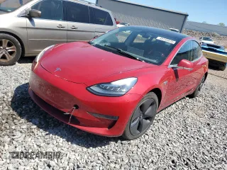 2018 Tesla Model 3 Long Range Battery with VIN 5YJ3E1EA8JF044983, listed as a Copart auction lot 49745075 with Not Provided miles and Salvage Title. Bid and sale history available at DreamBid. Image 1.