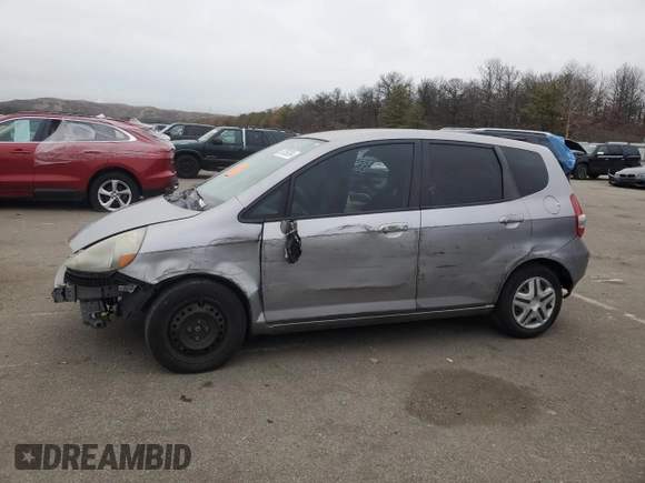 2008 Honda Fit with VIN JHMGD37488S006849, listed as a Copart auction lot 87059204 with 72,912 mi miles and Salvage Title. Bid and sale history available at carsss.com. Image 1.