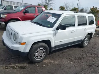 2015 Jeep Patriot Sport with VIN 1C4NJRBBXFD317811, listed as a IAAI auction lot 41579467 with 107,002 mi miles and . Bid and sale history available at carsss.com. Image 14.