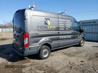2018 Ford Transit with VIN 1FTYR2CM6JKA09519, listed as a Copart auction lot 51443855 with 177,239 mi miles and Salvage Title. Bid and sale history available at DreamBid. Image 3.