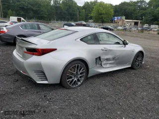 2015 Lexus RC 350 with VIN JTHSE5BC3F5003029, listed as a Copart auction lot 65398434 with 91,965 mi miles and Salvage Title. Bid and sale history available at carsss.com. Image 3.