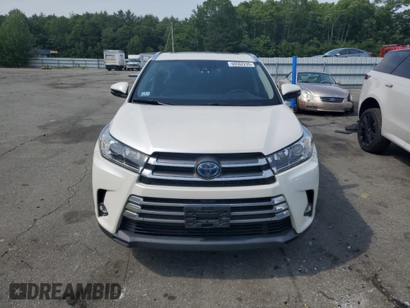 2019 Toyota Highlander Hybrid Limited with VIN 5TDDGRFH0KS078518, listed as a Copart auction lot 60562235 with 132,425 mi miles and Salvage title. Bid and sale history available at DreamBid. Image 5.