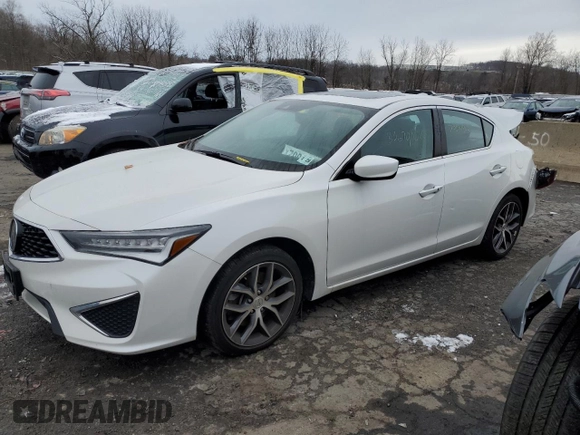 2020 Acura ILX w/Premium Pkg with VIN 19UDE2F76LA001043, listed as a Copart auction lot 70514802 with 35,670 mi miles. Bid and sale history available at carsss.com. Image 1.