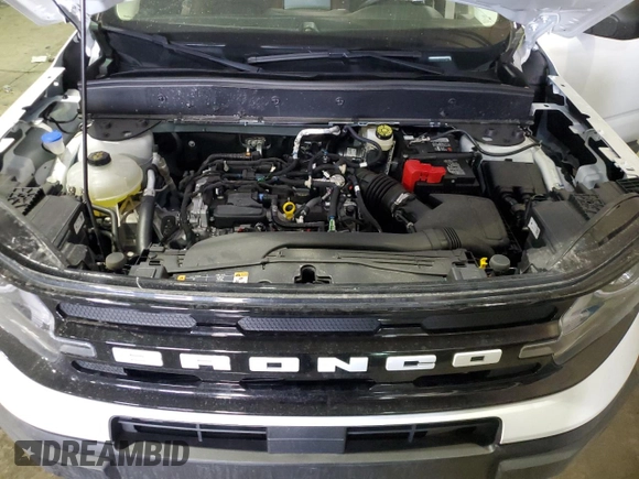 2024 Ford Bronco Sport Outer Banks z VIN 3FMCR9C65RRF18587, wystawiony jako Copart lot #46748525 z przebiegiem 7 567 mil mil oraz Szkoda całkowita • Salvage title. Historia ofert i sprzedaży dostępna na DreamBid. Obrazek 12.