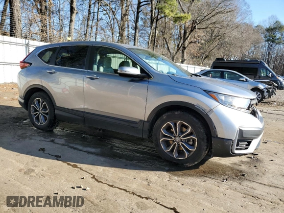 2021 Honda CR-V EX with VIN 7FARW1H5XME012891, listed as a Copart auction lot 86618774 with 79,240 mi miles and Salvage Title. Bid and sale history available at carsss.com. Image 4.