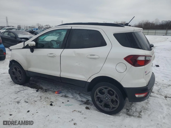 2018 Ford EcoSport SES with VIN MAJ6P1CL2JC210588, listed as a Copart auction lot 88907965 with 77,079 mi miles and Salvage Title. Bid and sale history available at carsss.com. Image 2.