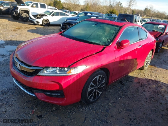 2017 Honda Accord Coupe EX-L V6 with VIN 1HGCT2B80HA005709, listed as a IAAI auction lot 41206963 with 44,870 mi miles. Bid and sale history available at carsss.com. Image 17.