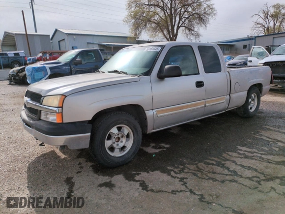 2004 Chevrolet Silverado 1500 Work Truck with VIN 2GCEC19V441126311, listed as a Copart auction lot 50166425 with 256,598 mi miles and Salvage Title. Bid and sale history available at carsss.com. Image 1.