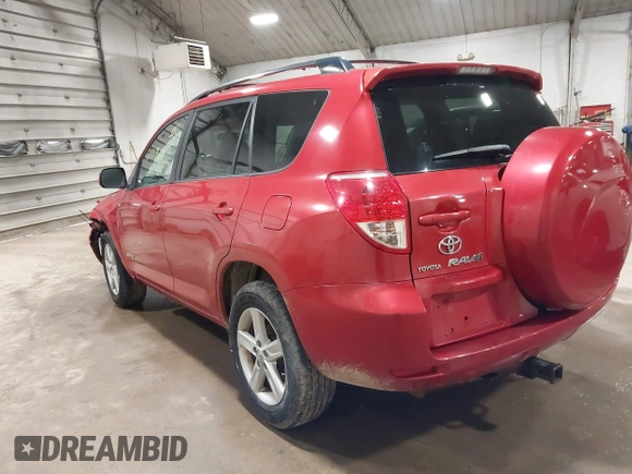 2007 Toyota RAV4 Limited with VIN JTMZK31V175014189, listed as a IAAI auction lot 41717163 with 189,376 mi miles. Bid and sale history available at carsss.com. Image 3.