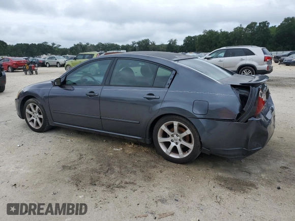2007 Nissan Maxima SE z VIN 1N4BA41E37C859637, wystawiony jako Copart lot #62804085 z przebiegiem 204 433 mil mil oraz Szkoda całkowita • Salvage title. Historia ofert i sprzedaży dostępna na DreamBid. Obrazek 2.