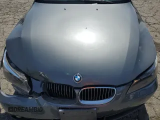 2007 BMW 5 Series 525i with VIN WBANE53547CW67591, listed as a Copart auction lot 57466285 with 178,700 mi miles and Salvage title. Bid and sale history available at DreamBid. Image 11.