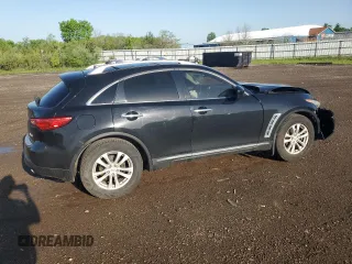 2011 Infiniti FX with VIN JN8AS1MW5BM735012, listed as a Copart auction lot 57234155 with 84,258 mi miles and Salvage title. Bid and sale history available at DreamBid. Image 3.