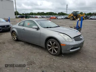 2003 Infiniti G35 w/Leather z VIN JNKCV54E53M201132, wystawiony jako Copart lot #56076775 z przebiegiem 174 657 mil mil oraz Szkoda całkowita • Salvage title. Historia ofert i sprzedaży dostępna na DreamBid. Obrazek 4.