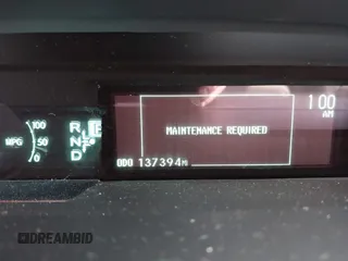 2013 Toyota Prius One with VIN JTDKN3DU4D5626877, listed as a IAAI auction lot 41731615 with 137,394 mi miles. Bid and sale history available at carsss.com. Image 7.