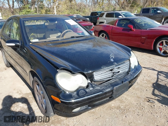 2002 Mercedes-Benz C with VIN WDBRF61J42F179299, listed as a IAAI auction lot 40746971 with 110,494 mi miles and . Bid and sale history available at carsss.com. Image 6.