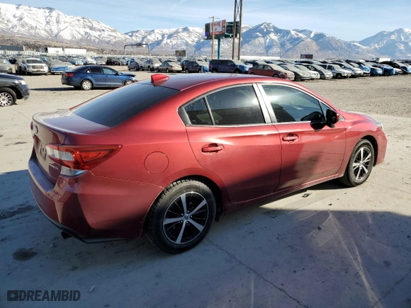 2019 Subaru Impreza Premium with VIN 4S3GKAC6XK3611878, listed as a Copart auction lot 42261265 with 133,015 mi miles and Salvage Title. Bid and sale history available at carsss.com. Image 3.