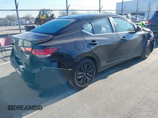 2023 Nissan Sentra S with VIN 3N1AB8BV1PY308058, listed as a IAAI auction lot 41639633 with 9,397 mi miles and . Bid and sale history available at DreamBid. Image 4.