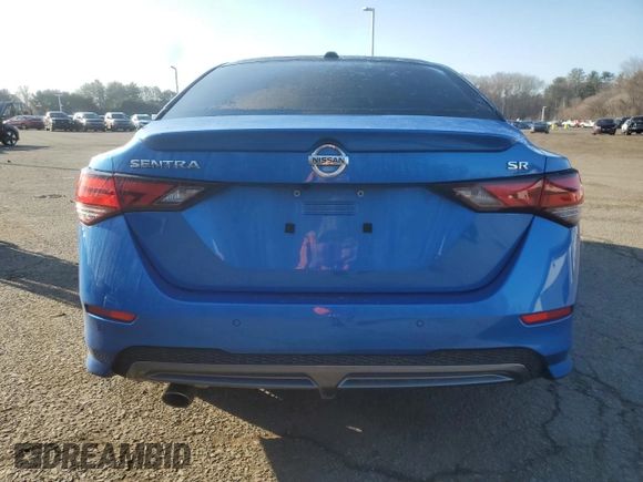 2021 Nissan Sentra SR with VIN 3N1AB8DV5MY205802, listed as a Copart auction lot 48516385 with 65,975 mi miles and Salvage Title. Bid and sale history available at carsss.com. Image 6.