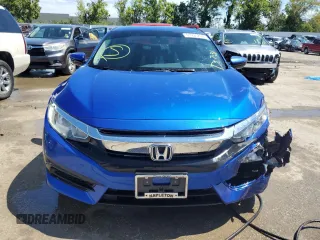2018 Honda Civic LX with VIN 2HGFC2F59JH567855, listed as a Copart auction lot 63935294 with 75,521 mi miles and Salvage Title. Bid and sale history available at DreamBid. Image 5.