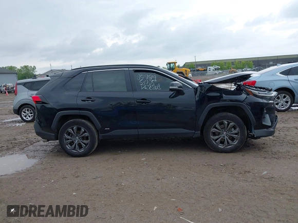 2023 Toyota RAV4 Hybrid XLE Premium with VIN 4T3B6RFV6PU126643, listed as a IAAI auction lot 42324990 with 31,491 mi miles and . Bid and sale history available at DreamBid. Image 13.